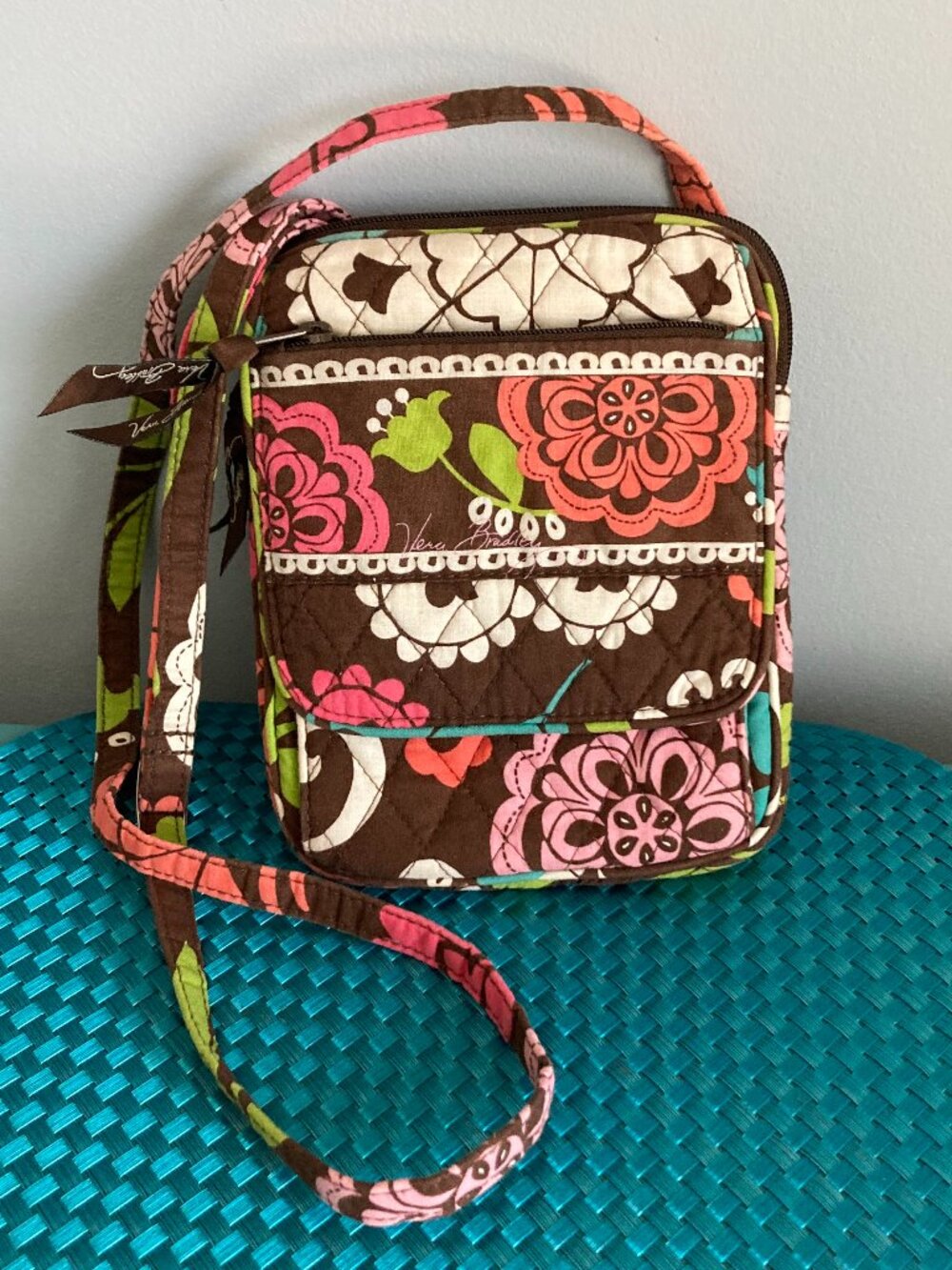 Vera Bradley Mini Hipster Lola Like New